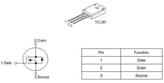 ?電機(jī)控制專(zhuān)用mos管,3250場(chǎng)效應(yīng)管,KCM3250A參數(shù)引腳圖-KIA MOS管